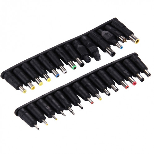 5.5x2.1mm femelle à plusieurs interfaces mâles 28 en 1 adaptateurs de puissance fixés pour IBM / HP / Sony / Lenovo / DELL ordinateur portable S513881706-07