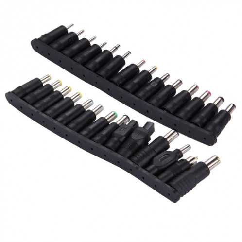 5.5x2.1mm femelle à plusieurs interfaces mâles 28 en 1 adaptateurs de puissance fixés pour IBM / HP / Sony / Lenovo / DELL ordinateur portable S513881706-07