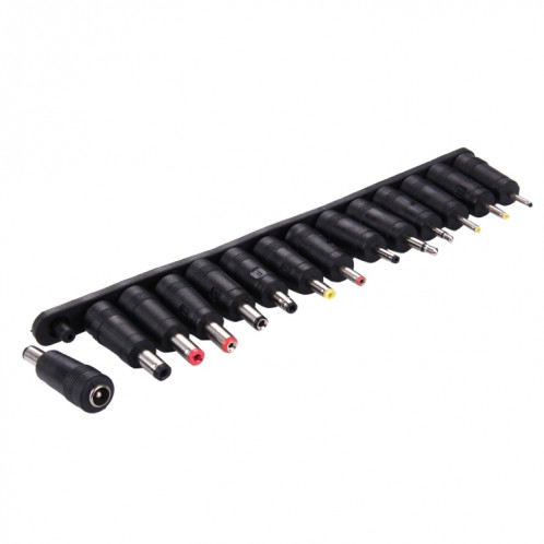 5.5x2.1mm femelle à plusieurs interfaces mâles 28 en 1 adaptateurs de puissance fixés pour IBM / HP / Sony / Lenovo / DELL ordinateur portable S513881706-07