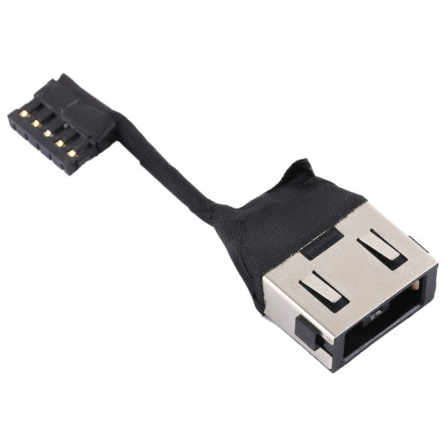 Connecteur de prise d'alimentation CC avec câble flexible pour Lenovo V130-15 V330-15 450.0DB01.0001 SH14051556-04