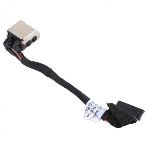Connecteur de prise d'alimentation CC avec câble flexible pour DELL Inspiron 15 G7 7577 7587 7588 P72F i7577 i7588 XJ39G DC301010Y00 DC301011F00 SH141333-04