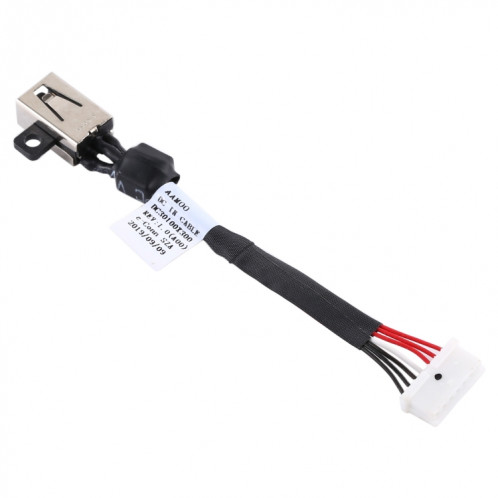 Connecteur de prise d'alimentation CC avec câble flexible pour DELL XPS 15 9550 9560 SH1423466-04