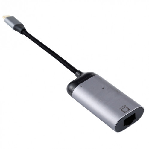 Type-C / USB-C Mâle à RJ45 Femme + Type-C / USB-C Femme + USB Adaptateur femelle convertisseur SH1427506-07