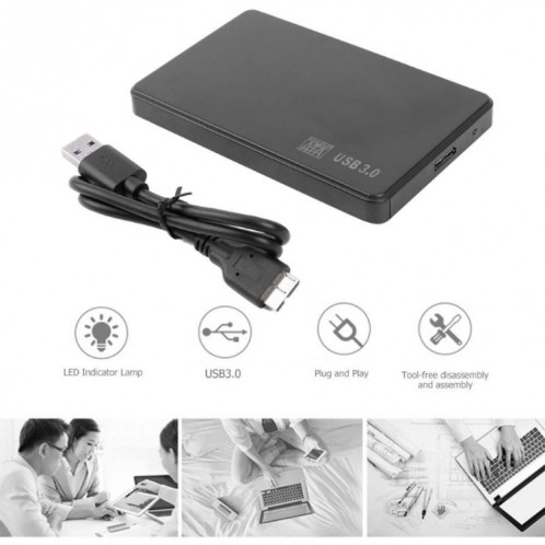 Disque de disque dur externe de 2,5 pouces USB 3.0 SH14321067-06