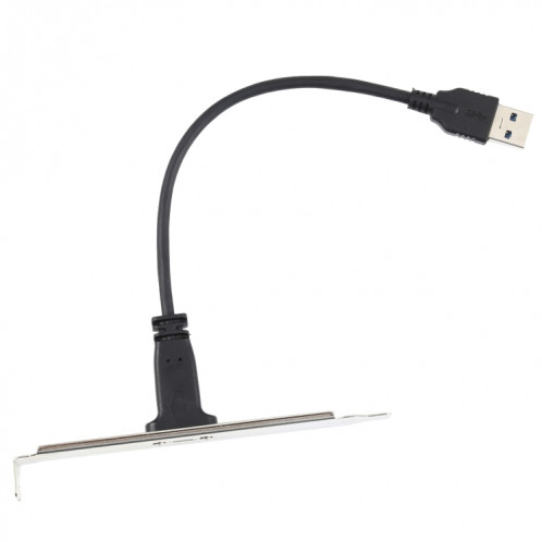 USB-C / Type-C Femme to USB 3.0 Câble de châssis d'extension de l'ordinateur mâle avec déflecteur SH1439216-05