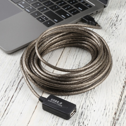 Câble d'extension actif USB 2.0, longueur: 15m SH15971818-06