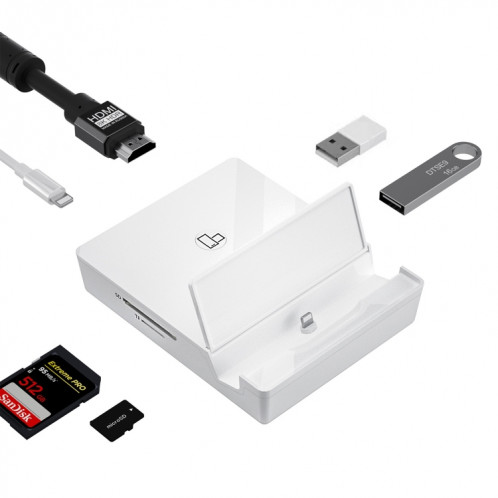 THT-020-1 Convertisseur d'écran d'affichage HD multifonctionnel avec base de chargement SH16051385-07