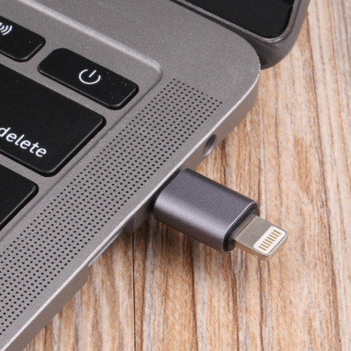 USB-C / TYPE-C Homme à 8 broches Chargement mâle + Transmission de données + adaptateur OTG SH16401232-07