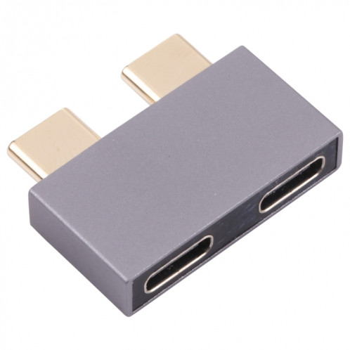 Double Homme USB-C / Type-C à double adaptateur femelle USB-C / TYPE-C SH1643286-06