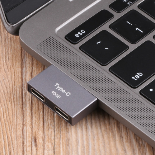 Double Homme USB-C / Type-C à double adaptateur femelle USB-C / TYPE-C SH1643286-06