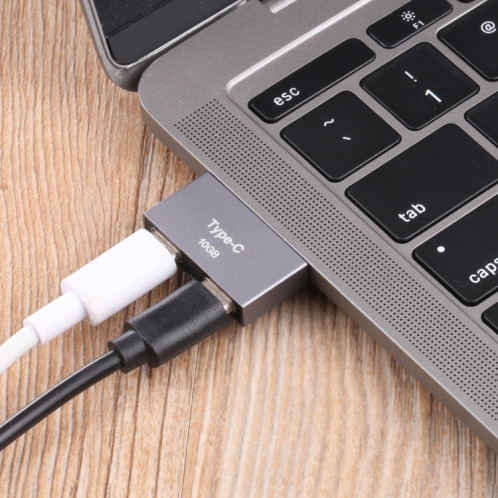 Double Homme USB-C / Type-C à double adaptateur femelle USB-C / TYPE-C SH1643286-06