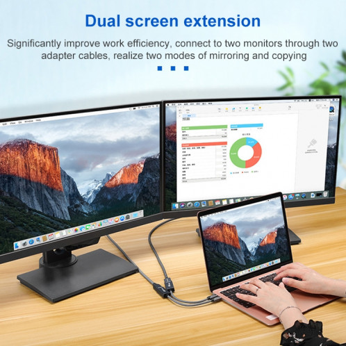 USB 3.1 Type-C Câble d'adaptateur vidéo femelle HDMI, longueur: 20cm SH66141192-07