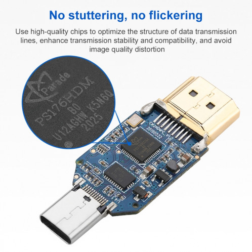 USB 3.1 Adaptateur mâle de type-C / USB-C femelle à HDMI SH6615302-07