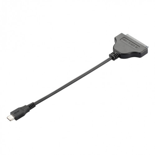 USB Type-C / USB-C à SATA 2 7 + 15 Câble d'entraînement facile, longueur: 20cm SH66161113-07