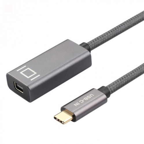 4K 60HZ USB-C / TYPE-C mâle à mini DisplayPort Femme Adapter Câble SH16951833-06