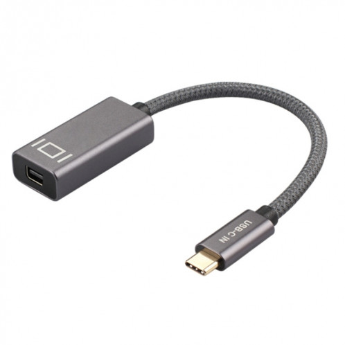 4K 60HZ USB-C / TYPE-C mâle à mini DisplayPort Femme Adapter Câble SH16951833-06