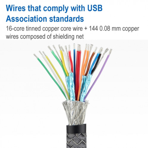 4K 60HZ USB-C / TYPE-C mâle à mini DisplayPort Femme Adapter Câble SH16951833-06