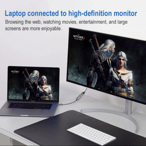 4K 60HZ USB-C / Câble d'adaptateur femelle HDMI HDMI SH16961928-06