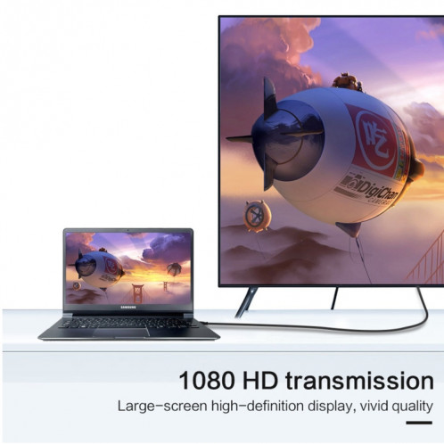 15m 1920x1080P Adaptateur de connecteur de câble HDMI vers HDMI version 1.4 SH70041698-08