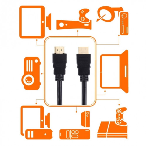 15m 1920x1080P Adaptateur de connecteur de câble HDMI vers HDMI version 1.4 SH70041698-08