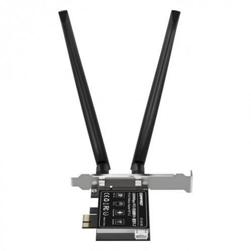 Comfast CF-AX180 1800MBPS PCI-E Bluetooth 5.2 Carte réseau sans fil WiFi 6 sans dissipateur de chaleur SC1788308-07
