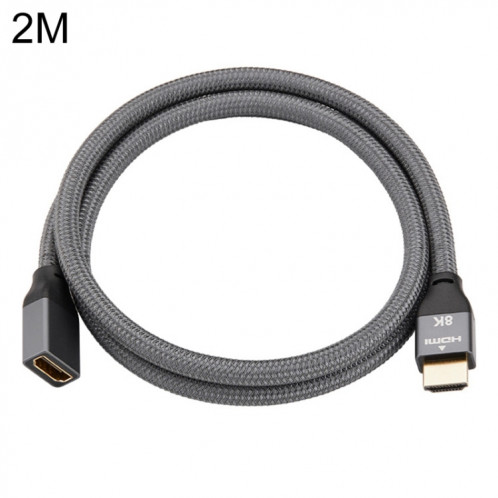 HDMI 8K 60HZ Mâle à Female Câble Support 3D Vidéo, Longueur du câble: 2M SH18091885-05