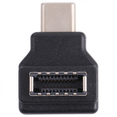 Type-E femelle 90 degrés coude sur l'adaptateur hôte de l'ordinateur USB-C / Type-C SH18251584-07