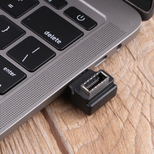 Type-E Adaptateur d'hôte de l'hôte de l'ordinateur au coude à 90 degrés SH18261303-07
