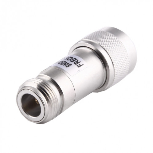 Atténuateur de gain de fréquence 5W 20dBi N femelle à N mâle DC-13GHz (Argent) S5883S1934-07