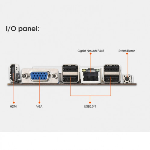 BTC-D37 Configuration du système Carte mère minière professionnelle SH1904635-07