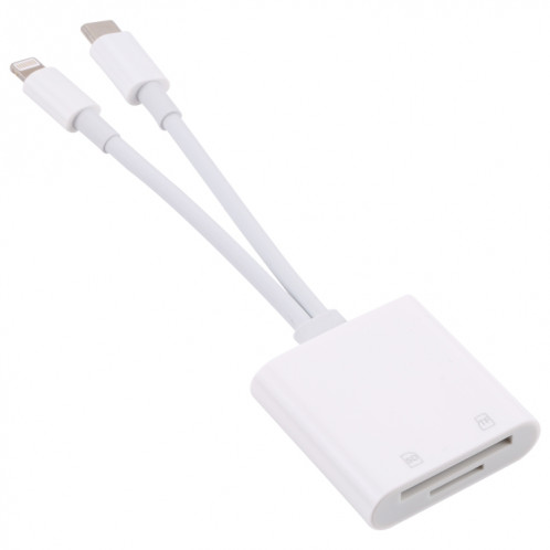 NK-101Y ST Pro 8 broches + USB-C / Type-C à l'adaptateur de caméra de carte SD / TF SH19061732-07