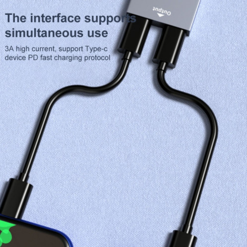 USB-C / Type-C femelle à convertisseur USB-C / Type-C femelle 1 à 2 SH1982682-07