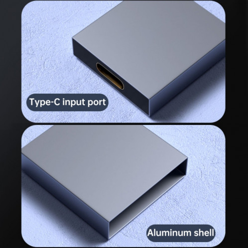 Convertisseur USB-C / Type-C femelle sur USB femelle 1 à 2 SH19871887-07