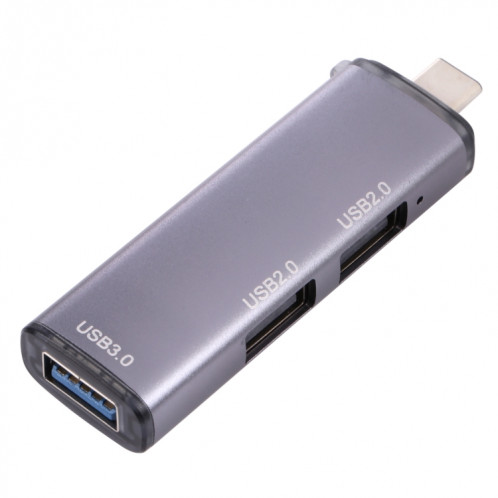 3 ports USB 2.0 x 2 + USB 3.0 à l'adaptateur Hub USB-C / C / C SH2008672-06