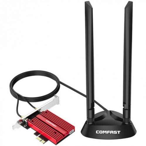 Comfast AX200 Plus + 5374Mbps Carte réseau sans fil WIFII6 PCIE SC2011622-07