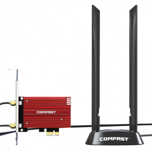 Comfast AX200 Plus + 5374Mbps Carte réseau sans fil WIFII6 PCIE SC2011622-07