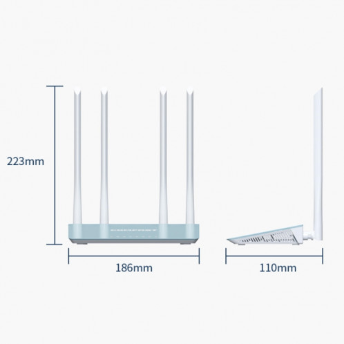 Comfast CF-WR616AC V2 1200Mbps Dual Band Routeur sans fil SC2015318-07