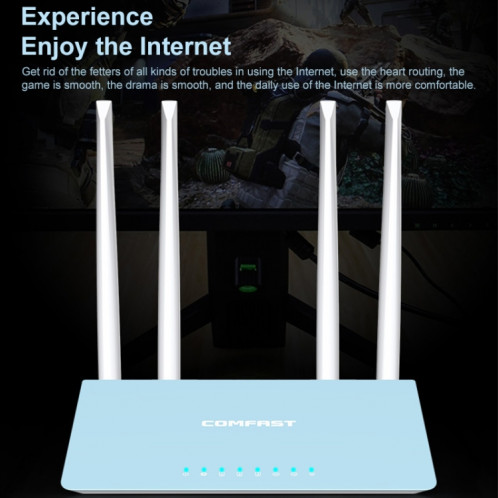 Comfast CF-WR616AC V2 1200Mbps Dual Band Routeur sans fil SC2015318-07