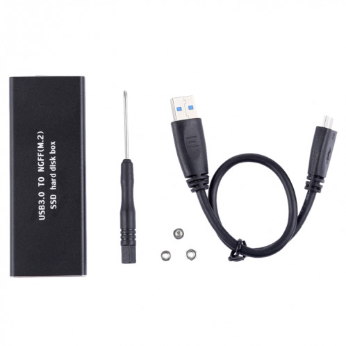 Adaptateur de boîtier de disque dur externe USB 3.0 vers NGFF (M.2) SSD SA2068474-07