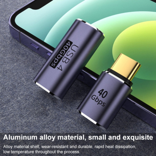 Adaptateur masculin USB-C / Type-C de 40 Gbit / Gbit / s. SH207272-07