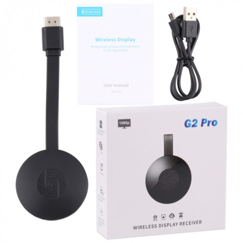 Dispositif d'affichage WiFi sans fil MirAcreen G2 Pro 1080P 2.4GHz SH21101005-07