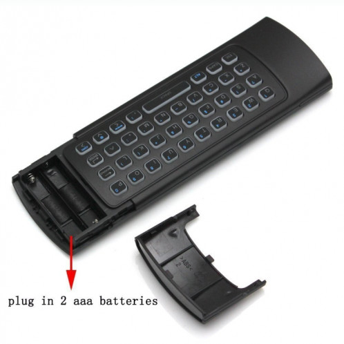 Voix MX3-L avec télécommande de clavier sans fil de souris à air moule à 2,4 GHz 2,4 GHz SH2122498-07