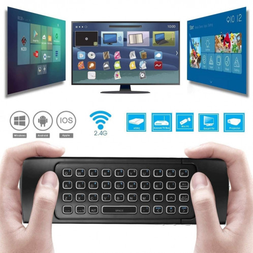 Voix MX3-L avec télécommande de clavier sans fil de souris à air moule à 2,4 GHz 2,4 GHz SH2122498-07