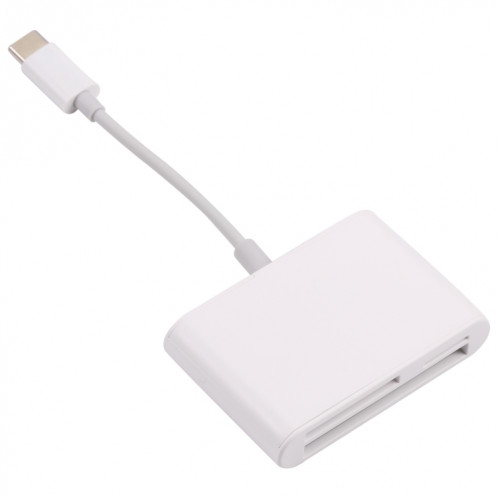 S-205 3 sur 1 CF Carte / carte TF / Lecteur de carte SD pour les appareils USB-C / TYPE-C SH21281746-06