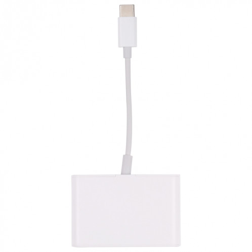 S-205 3 sur 1 CF Carte / carte TF / Lecteur de carte SD pour les appareils USB-C / TYPE-C SH21281746-06