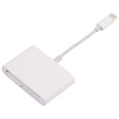 S-205 3 sur 1 CF Carte / carte TF / Lecteur de carte SD pour les appareils USB-C / TYPE-C SH21281746-06