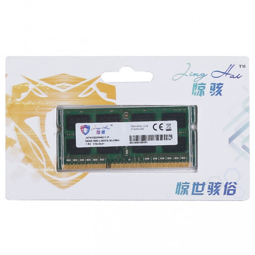Module de mémoire RAM JingHai 1.35V DDR3L 1333 / 1600MHz 4GB pour ordinateur portable SJ2160742-04