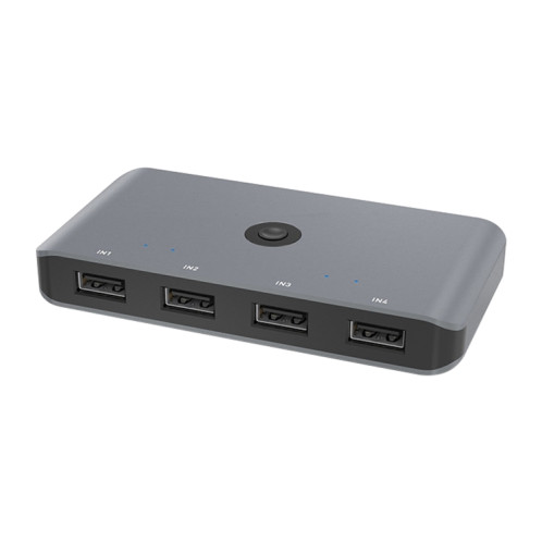 Commutateur KVM Rocketek HC406 USB3.0 convertisseur de partage quatre en quatre sorties SR2183283-07