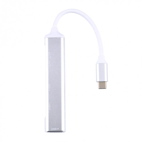 5 en 1 USB-C / TYPE-C 3.1 à SD / TF Slot SD / TF + 3 ports USB 3.0 PORTS MELIFCONCTIONNEL Docking Station Hub (Gris) SH222H94-07