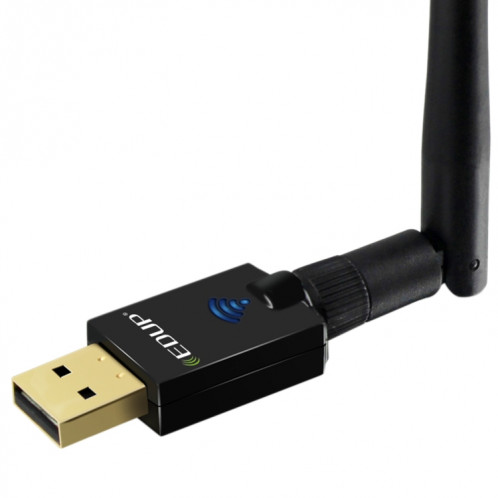 EDUP EP-DB1607 Carte réseau sans fil USB 2.0 Ethernet 600Mbps 2.4GHz et 5GHz à deux bandes Wifi Ethernet SE22711142-010